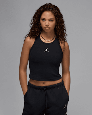 ★Nike★ Jordan Essential Tank W Black White HF9475010 HF947 W+J+BRK+ESS+TANK.png